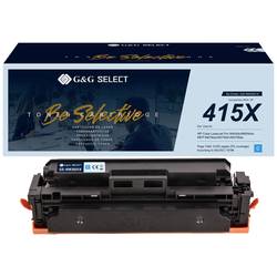 G&G Toner náhradní HP 415X kompatibilní azurová W2031X GS-HW2031X(415X)