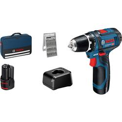 Bosch Professional 060186810H aku vrtačka 12 V, 2.0 Ah 060186810H, vč. 2x aku