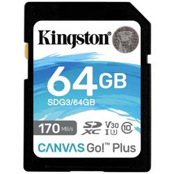 Kingston Canvas Go! Plus paměťová karta SD 64 GB Class 10 UHS-I