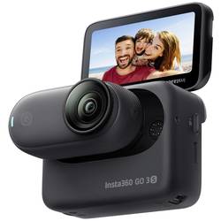 Insta360 GO 3S (64GB) Midnight Black Sportovní outdoorová kamera 4K, Bluetooth, stabilizace obrazu, mini kamera, chráněné proti stříkající vodě, dotyková