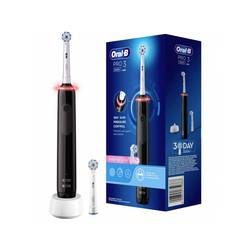 Oral-B 3000 Black JAS22 elektrický kartáček na zuby rotační/oscilační/pulzní černá