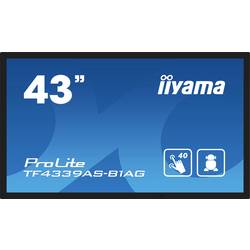 Iiyama ProLite TF4339AS-B1AG displej Digital Signage Energetická třída (EEK2021): F (A - G) 108 cm 42.5 palec 3840 x 2160 Pixel 24/7