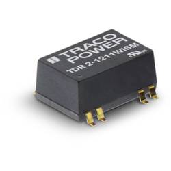 TracoPower TDR 2-1212WISM DC/DC měnič napětí, SMD 12 V/DC 12 V/DC 167 mA 2 W Počet výstupů: 1 x Obsah 1 ks