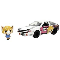 JADA TOYS Aggretsuko 1986 Toyota Trueno AE86 hotový model Model osobního automobilu