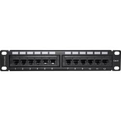 Intellinet 720748 12 portů síťový patch panel 254 mm (10) CAT 6 1 U