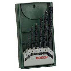 Bosch Accessories 2607019673 HSS sada spirálových vrtáku do kovu 7dílná 2 mm, 3 mm, 4 mm, 5 mm, 6 mm, 8 mm, 10 mm válcované za tepla DIN 338 válcová stopka 1