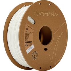 Polymaker PM70946 Regular vlákno pro 3D tiskárny PLA+ Nižší obsah plastů, Vysoká tuhost 1.75 mm 1000 g bílá PolyTerra™ 1 ks