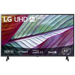 LG Electronics 43UR78006LK.AEUD LCD TV 109 cm 43 palec Energetická třída (EEK2021) G (A - G) CI+, DVB-C, DVB-S2, DVB-T2, WLAN, UHD, Smart TV černá