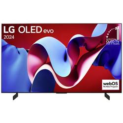 LG Electronics OLED42C47LA 4K OLED evo TV OLED TV 106 cm 42 palec Energetická třída (EEK2021) G (A - G) CI+, DVB-C, DVB-S2, DVB-T2, Smart TV, UHD, WLAN černá