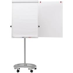 Maul mobilní flipchart MAULoffice (š x v) 70 cm x 100 cm stříbrná vč. odkládací poličky, vč. držáku papíru, vč. držáku bloku, výškově nastavitelný, magnetický