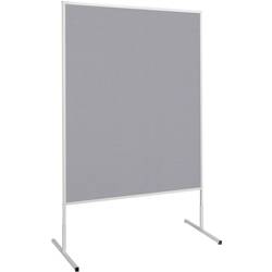 Maul moderační tabule Maulstandard (š x v) 120 cm x 150 cm plsť šedá oboustranně použitelné, nástěnka 6363382