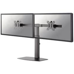 Neomounts FPMA-D865DBLACK 2násobný držák na stůl pro monitor 25,4 cm (10) - 68,6 cm (27) černá nakláněcí, otočný, naklápěcí