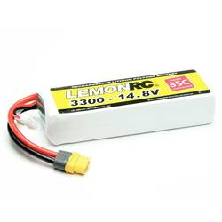 LemonRC akupack Li-Pol (modelářství) 14.8 V 3300 mAh Počet článků: 4 35 C Softcase XT60