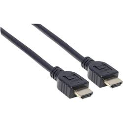 Manhattan HDMI kabel Zástrčka HDMI-A, Zástrčka HDMI-A 7.50 m černá 353960 4K UHD, UL certifikace HDMI kabel