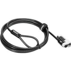 Lenovo kabelový zámek pro notebooky, kódový číslicový zámek 1.8 m Combination Cable Lock from Lenovo