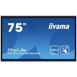 Iiyama ProLite iiWare12E TE7514MIS-B2AG displej Digital Signage Energetická třída (EEK2021): G (A - G) 189.3 cm 75 palec 3840 x 2160 Pixel 24/7