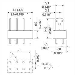 kwb 206540 HSS kovový spirálový vrták 4 mm Celková délka 75 mm DIN 338 válcová stopka 1 ks