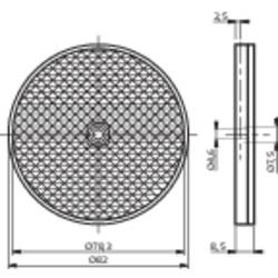 Gedore 6053280 4 8X10 oboustranný očkový klíč Délka klíče (cm) (jen pro nadpis) 8 - 10 mm