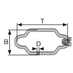 Gedore 6094040 8 4,5 oboustranný plochý klíč Délka klíče (cm) (jen pro nadpis) 4.5 mm