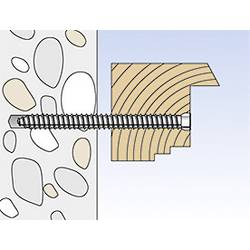 Fischer F 10 S 120 hmoždinka do okenních rámů 120 mm 10 mm 88627 50 ks