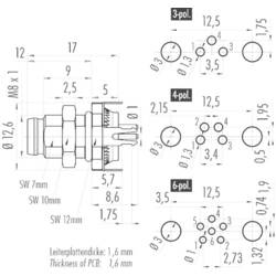 Konstsmide Monza Medium 7941-310 venkovní nástěnné LED osvětlení s PIR detektorem Energetická třída (EEK2021): G (A - G) LED pevně vestavěné LED 3 W hliník