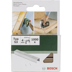 Bosch Accessories 2609255857 svorky z jemného drátu Typ 53 1000 ks Rozměry (d x š) 4 mm x 11.4 mm