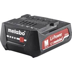 Metabo 625406000 náhradní akumulátor pro elektrické nářadí 12 V 2.0 Ah Li-Ion akumulátor