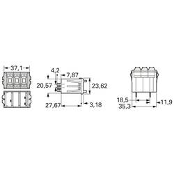 Bourns 3683S-1-103L cermetový potenciometr 2 W 10 kΩ 1 ks