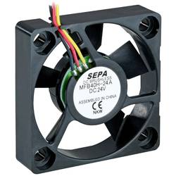 SEPA MFB40H24A-001 axiální ventilátor, 24 V/DC, 11.28 m³/h, (d x š x v) 40 x 40 x 10 mm, 541083010