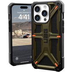 Urban Armor Gear Monarch zadní kryt na mobil Apple iPhone 15 Pro kevlar®, zelená