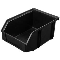 TRU COMPONENTS TC-12539876 Otevřený úložný ESD box (d x š x v) 200 x 130 x 90 mm disipativní Poznávací značka ESD: D Zavěšení 1 ks