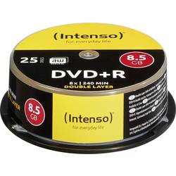 Intenso 4311144 DVD+R DL 8.5 GB 25 ks vřeteno