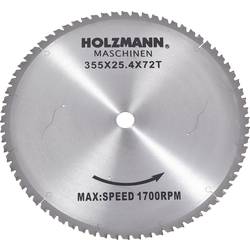 Holzmann Maschinen MKS355SB MKS355SB tvrdokovový pilový kotouč 355 x 25.4 mm Počet zubů (na palec): 72 1 ks