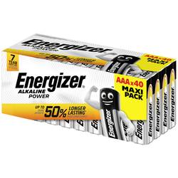 Energizer Power mikrotužková baterie AAA alkalicko-manganová 1.5 V 40 ks