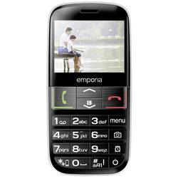 Emporia Euphoria telefon pro seniory nabíjecí stanice, tlačítko SOS černá