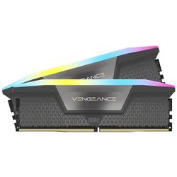 Corsair VENGEANCE RGB DDR5 Sada RAM pro PC DDR5 64 GB 2 x 32 GB Na čipu integrovaná ECC kontrola 5200 MHz 288pin DIMM CL40-40-40-77 CMH64GX5M2B5200Z40K