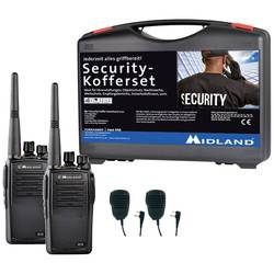 Midland G15 Pro PMR 2er Security inkl. SM 600-M C1127.S1 PMR radiostanice sada 2 ks