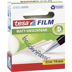 tesa 57312-00008-02 tesafilm Invisible transparentní (d x š) 33 m x 19 mm 1 ks