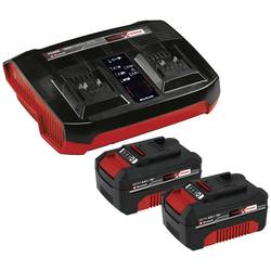 Einhell Power X-Change PXC-Starter-Kit 2x 4,0Ah & Twincharger Kit akumulátor do nářadí a nabíječka, 4 Ah Li-Ion, 4512112