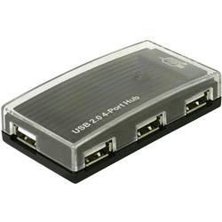 Delock 61393 4 porty USB 2.0 hub černá