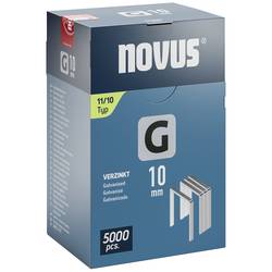 Novus Tools 042-0767 svorky z plochého drátu Typ 11 5000 ks Rozměry (d x š x v) 10 x 10.6 x 10 mm