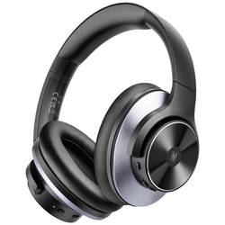 OneOdio A10 Sluchátka Over Ear Bluetooth® stereo černá, modrá High-Resolution Audio, Potlačení hluku headset