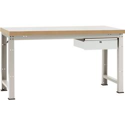 Manuflex WP5407.7035 Kompletní dílenském základní PROFI s plastové desky, Šxhxv = 1500 x 700 x 840 mm