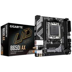 Gigabyte B650I AX Základní deska Socket (PC) #####AMD AM5 Tvarový faktor Mini-ITX Čipová sada základní desky AMD® B650