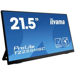 Iiyama ProLite dotykový monitor Energetická třída (EEK2021): D (A - G) 54.6 cm (21.5 palec) 1920 x 1080 Pixel 16:9 5 ms HDMI™, DisplayPort, USB IPS LED