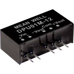 Mean Well DPU01N-05 DC/DC měnič napětí, modul 100 mA 1 W Počet výstupů: 2 x Obsah 1 ks