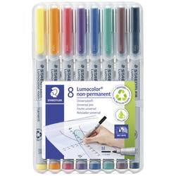 Staedtler popisovač fólií Lumocolor M non-permanent 315 315 WP8 modrá, hnědá, žlutá, zelená, oranžová, červená, černá, fialová