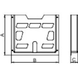 Schneider Electric NSYDPA3 držák dokumentů (d x š x v) 35 x 476 x 285 mm, polystyren, šedobílá (RAL 7035), 1 ks