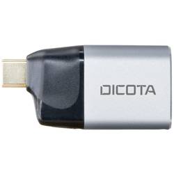 Dicota D32047 USB-C® / HDMI adaptér [1x USB-C® zástrčka - 1x HDMI zásuvka] stříbrná 4K UHD, s nabíjecí zásuvkou