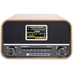 Albrecht DR 870 CD Seniorenradio, DAB+/ UKW/ CD/ USB 27870 stolní rádio, DAB+, FM, DAB+, FM, Bluetooth, funkce alarmu, vč. dálkového ovládání, vlašský ořech,